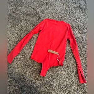 Red Skims Bodysuit NWT